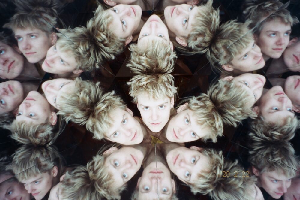 Kaleidoscope effect of Marley McDonald's face
