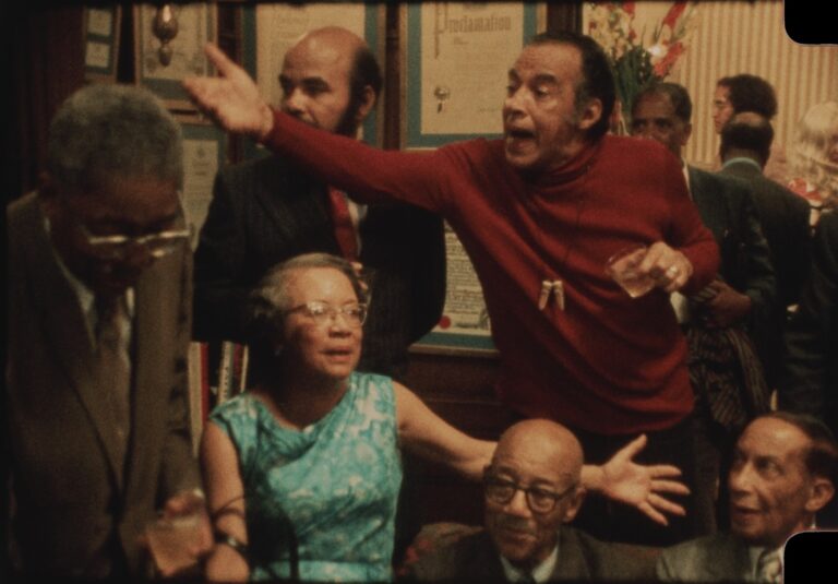 Once Upon A Time In Harlem: Diverse group at a lively gathering.